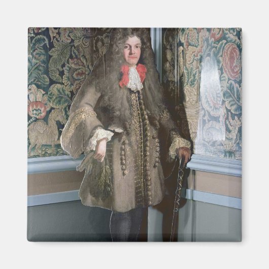 Dummy Board Figur eines Mannes, c.1690 Magnet (Vorne)