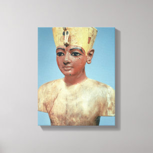 Dummy des jungen Tutankhamun Tragens Leinwanddruck