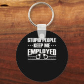 Dummy Keep Korretional Officer Employed Schlüsselanhänger (Vorderseite)