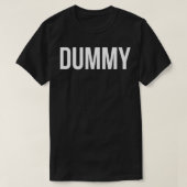 Dummy T-Shirt (Design vorne)