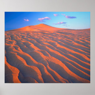 Dumont-Dünen, Sanddünen und Wolken Poster
