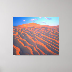Dumont Dunes, Sanddünen und Wolken Leinwanddruck