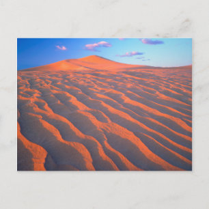 Dumont Dunes, Sanddünen und Wolken Postkarte