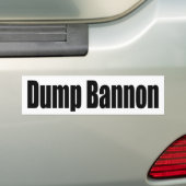 Dump-Bannon Autoaufkleber (Auf Auto)
