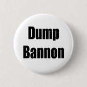 Dump-Bannon Button (Vorderseite)