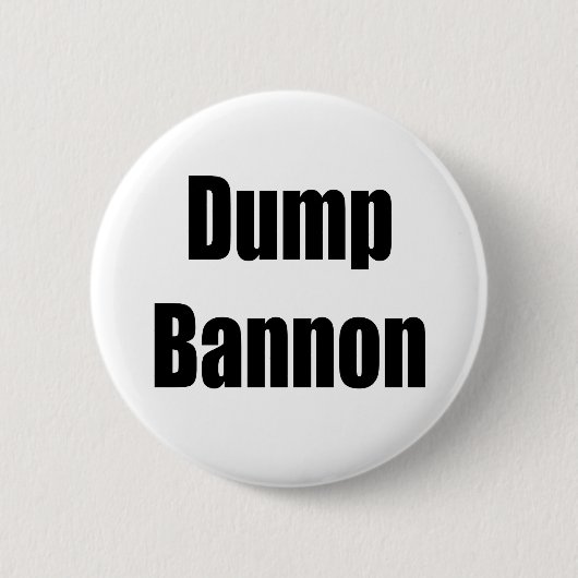 Dump-Bannon Button (Vorderseite)