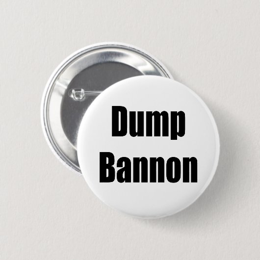 Dump-Bannon Button (Vorne & Hinten)