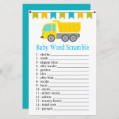 Dump LKW Wortspiel (Vorne/Hinten)