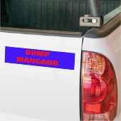 Dump mangano Autoaufkleber (Auf Lkw)