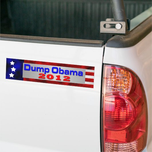 Dump Obama Autoaufkleber (Auf Lkw)