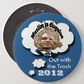 Dump Obama Button (Vorne & Hinten)