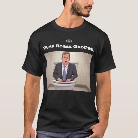 Dump Roger Goodell T-Shirt (Vorderseite)