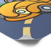 Dump Truck Art Poster (Ecke)