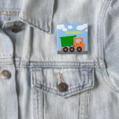 Dump Truck Button Abzeichen (Beispiel)
