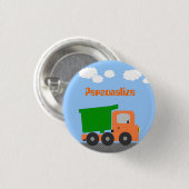 Dump Truck Button Abzeichen (Vorne & Hinten)