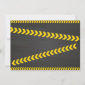 Dump Truck Construction Einladung zum Geburtstag (Rückseite)