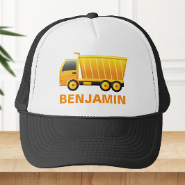 Dump Truck Construction Kids Truckerkappe