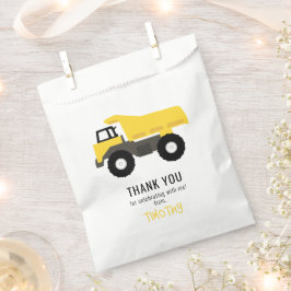 Dump Truck Construction Trucks Geburtstagsparty Geschenktütchen