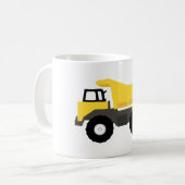 Dump Truck Construction Trucks Kaffeetasse (Vorderseite Links)
