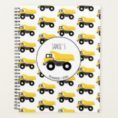 Dump Truck Construction Trucks Kids Planer (Vorderseite)