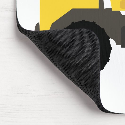 Dump Truck Construction Trucks Mousepad (Ecke)