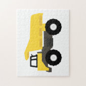 Dump Truck Construction Trucks Puzzle (Vertikal)