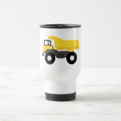 Dump Truck Construction Trucks Reisebecher (Mittel)