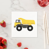 Dump Truck Construction Trucks Serviette (Beispiel)