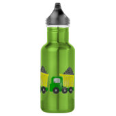 Dump Truck (gelb) Edelstahlflasche (Rechts)