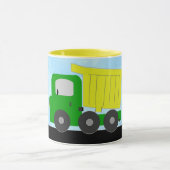 Dump Truck (gelb) Tasse (Zentrum)