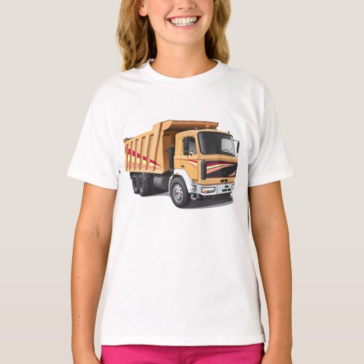 Dump Truck Girls T - Shirt (Vorderseite)