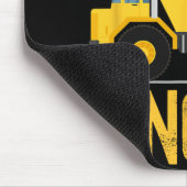 Dump Truck I'm Going To Be An Uncle New Baby  Mousepad (Ecke)