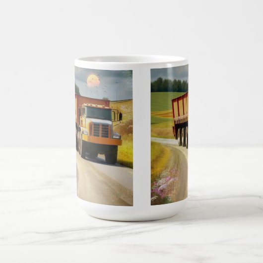 Dump Truck Kaffeetasse (Mittel)