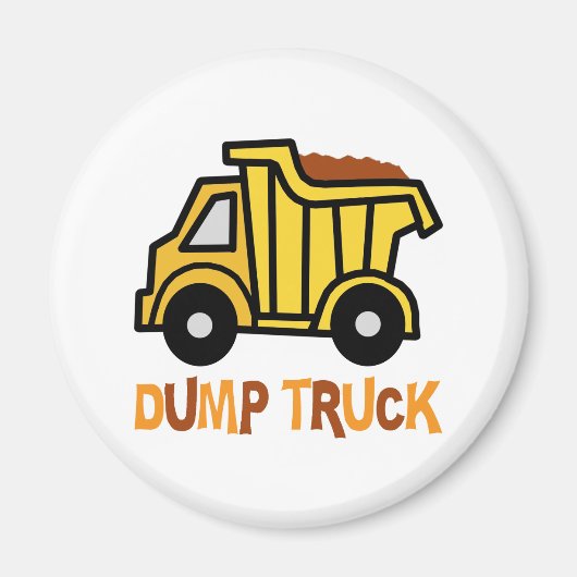 Dump Truck Magnet (Vorne)