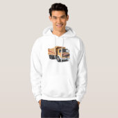 Dump Truck Mens Hoodie (Vorne ganz)