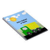 Dump-Truck-Notebook Notizblock (Rechte Seite)