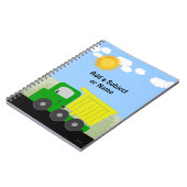 Dump-Truck-Notebook Notizblock (Linke Seite)