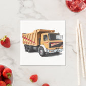 Dump Truck Paper Napkins Serviette (Beispiel)
