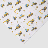 Dump Truck Party Boy Kids Baumuster Seidenpapier (Ausschnitt)