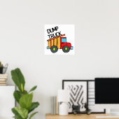 Dump Truck Poster (Heimbüro)
