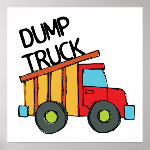 Dump Truck Poster