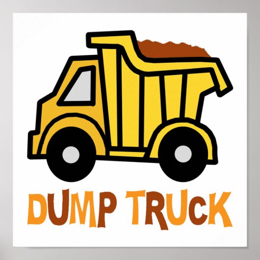 Dump Truck Poster (Vorne)