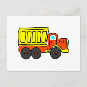 Dump Truck Postkarte
