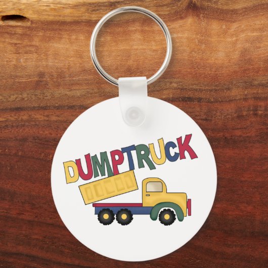 Dump Truck Schlüsselanhänger (Vorderseite)