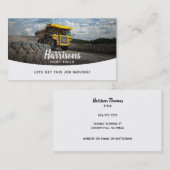 Dump Truck Slogans Business Cards Visitenkarte (Vorne/Hinten)
