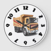 Dump Truck Uhr (Vorderseite)