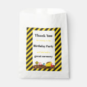 Dump Truck und Digger Geschenktütchen (Vorderseite)