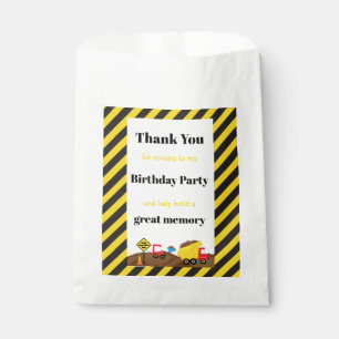 Dump Truck und Digger Geschenktütchen