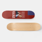 Dump Trump 2020 Illustration Skateboard (Horizontal)