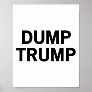 Dump Trump _2  Poster